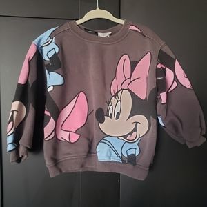 Zara baby x Disney Minnie mouse sweatshirt